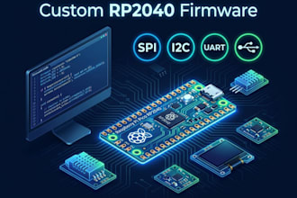 develop custom rp2040 firmware for embedded systems
