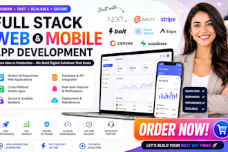 dev next js svelte stripe bolt new react native expo mobile app convex supabase