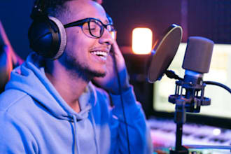 be male lead and backing vocalist for rnb, gospel soul and christian songs