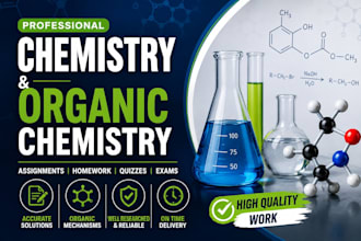 be your organic and general chemistry tutor
