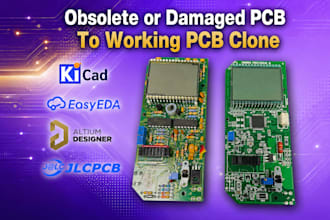 reverse pcb engineering from obsolete pcb,image to gerber,pcb clone