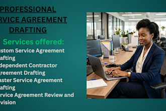 draft a professional service agreement