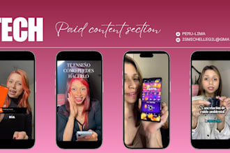 be your ugc creator for ai, tech, apps, beauty and lifestyle