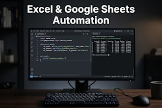 automate your excel tasks in python