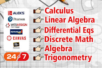 teach math, discrete math, calculus and algebra