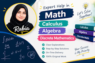 teach math, discrete math, calculus and algebra