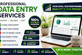 do data entry, excel data entry, copy paste, typing, ms word and my sql
