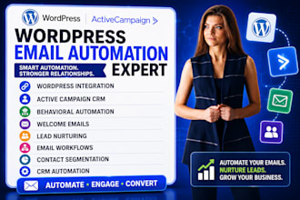 do wordpress activecampaign crm integration behavioral automation welcome emails