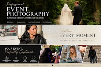 capture your event with professional photography
