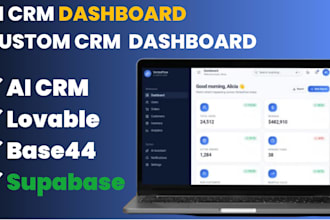 build a custom ai CRM dashboard for your business