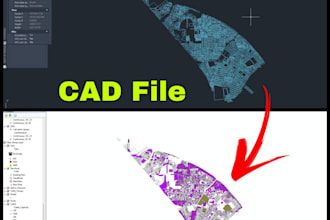 convert cad to gis