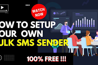 setup to send unlimited bulk SMS, mms and use your phone as an SMS gateway