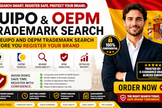 do euipo and oepm trademark search before you register or file for your brand