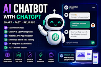 build an ai chatbot with chatgpt for your website
