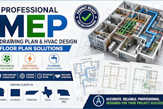 mep drawing plan hvac design floor plan in wisconsin colorado tennessee texas ne