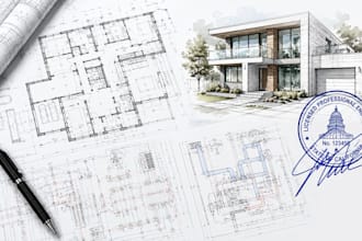 city permit drawings, electrical drawing, mep, hvac, adu plans, autocad drafting