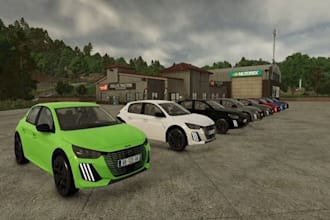 design custom cars, maps, skins, and scripts for beamng, ets2, ats, and fs22