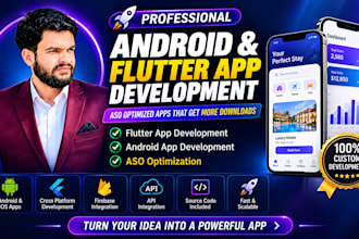 develop aso optimized android and flutter app