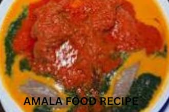 write you amala recipe for occasion and events