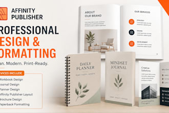 do affinity publisher, brochure catalog, design paperback, magazine, amazon KDP