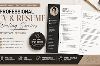create you a basic CV or a sector specific one
