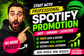 spotify music promotion song promotion organic music growth playlist