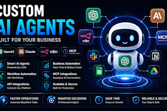 build custom ai agents using openai, claude, n8n and mcp