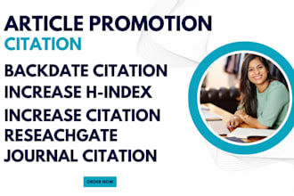 increase google scholar citation, backdated citation