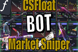 create a skinport bot, cs2 trading bot, and marketplace automation