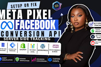 setup meta pixel facebook pixel conversion API capi tracking