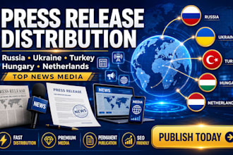 distribute your press release on russia ukrain turkey hungarian dutch top media