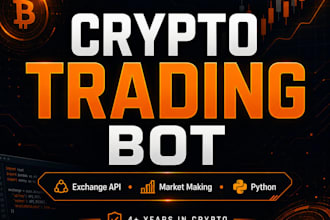 develop your crypto trading bot and exchange API integration