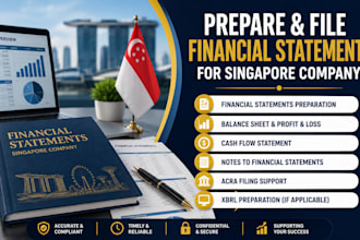 prepare and file financial statements for singapore company