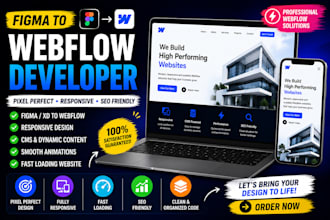 convert figma to webflow responsive website