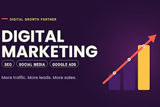 do digital marketing, SEO, social media marketing and google ads