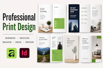 design affinity publisher designer workbook, brochure, magazine, ebook, indesign