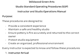 create professional sops, business documents, and process guides
