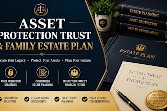 create an asset protection trust and family estate plan