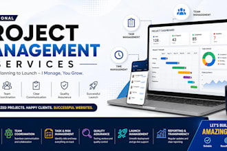 be your website project manager for web development projects