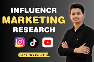 research best instagram, tiktok, youtube influencers for influencer marketing