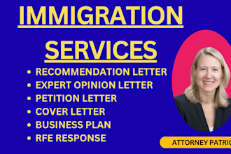 draft an eb2 niw recommendation letter for US immigration