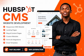 create editable hubspot cms websites landing pages blogs and modules