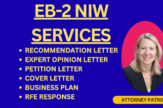 draft an eb2 niw visa petition or cover letter