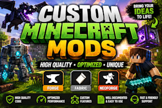 create tailored minecraft mods for neoforge, fabric, and forge