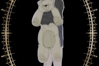 do a sketched illustration of an oc, canon character, couple etc