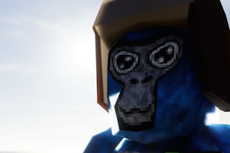 make 3d gorilla tag profile pictures