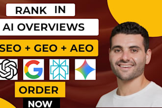 do ai SEO GEO aeo optimization to rank your website in chatgpt and google