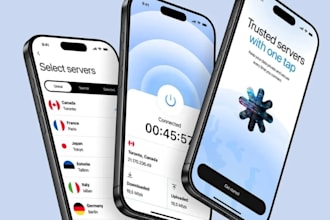 vpn app with web based admin panel