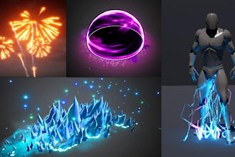 create custom visual effect, vfx in godot with animations and custom shaders