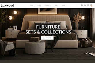 design home decor shopify store furniture store home accessories
